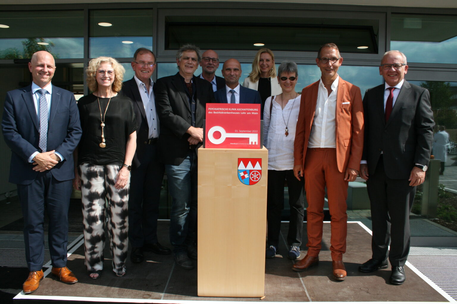 Übergabe Pychiatrische Klinik Aschaffenburg des BKH Lohr am Main